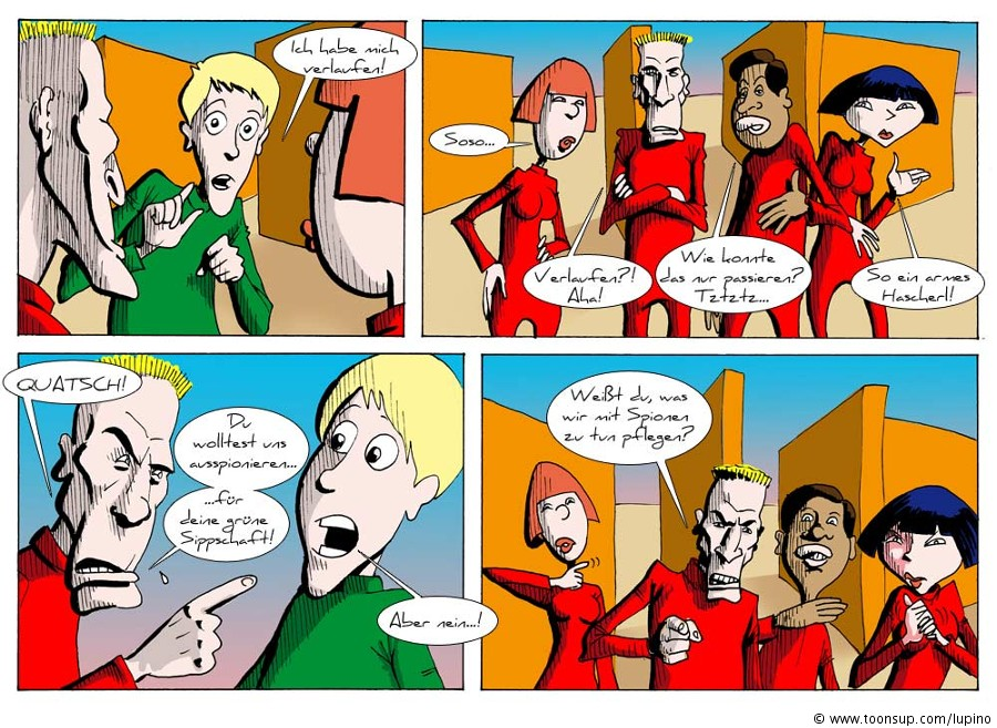 Comic: Ohne Gruppe bist du nichts! 2