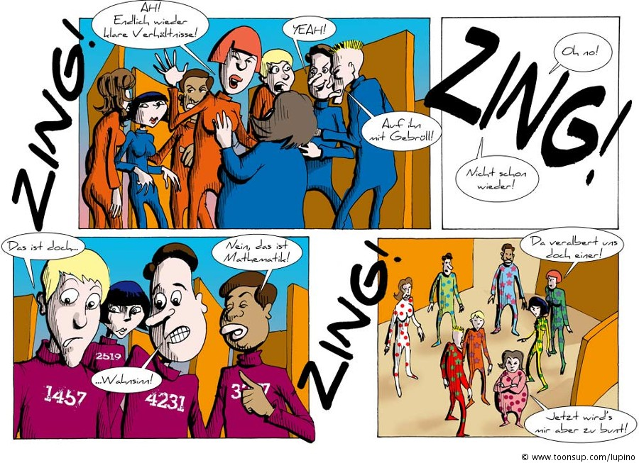 Comic: Ohne Gruppe bist du nichts! 5