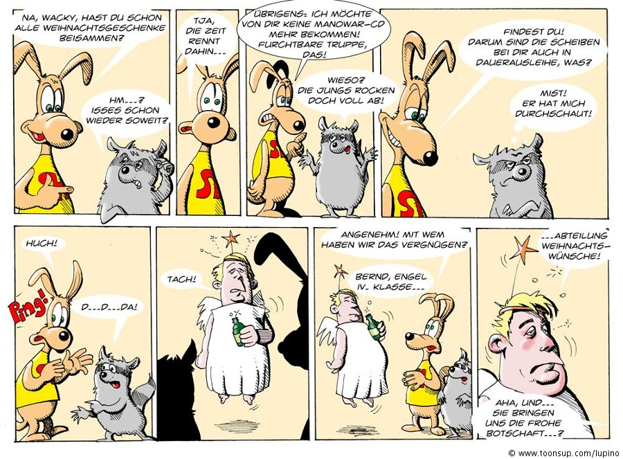 Comic: Weihnachtsgeschichte 1