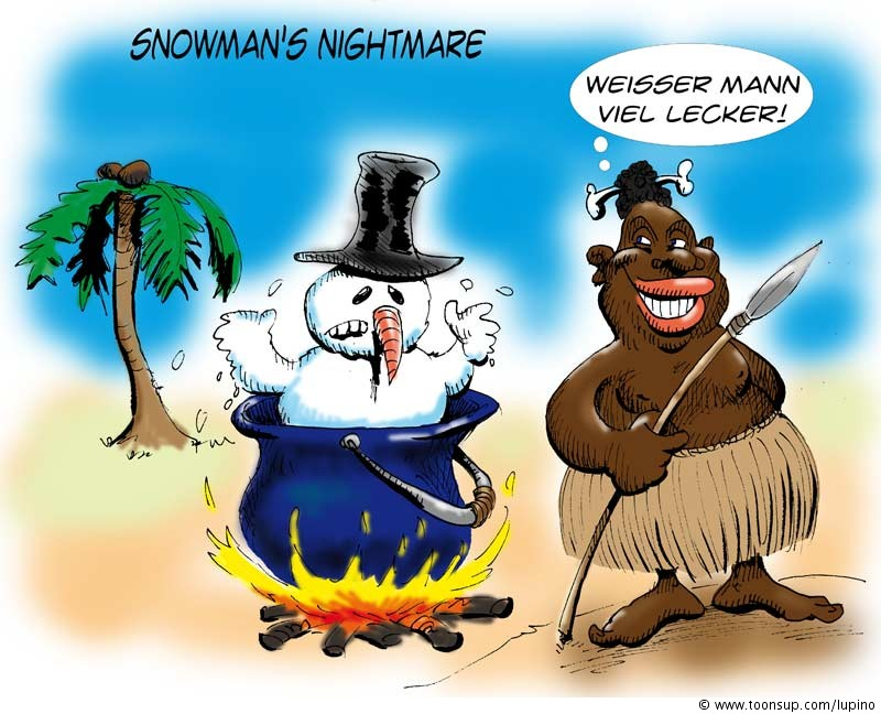 Cartoon: Schneehorror2 1