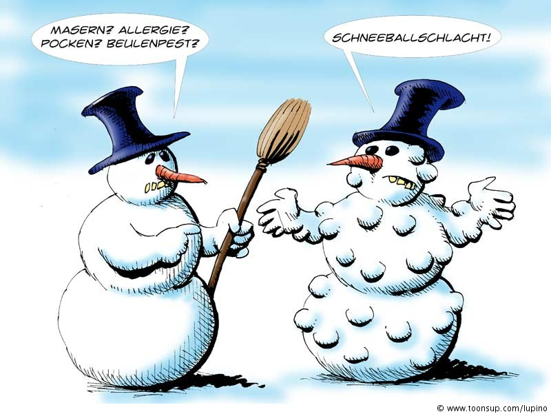 Cartoon: Schneehorror4 1