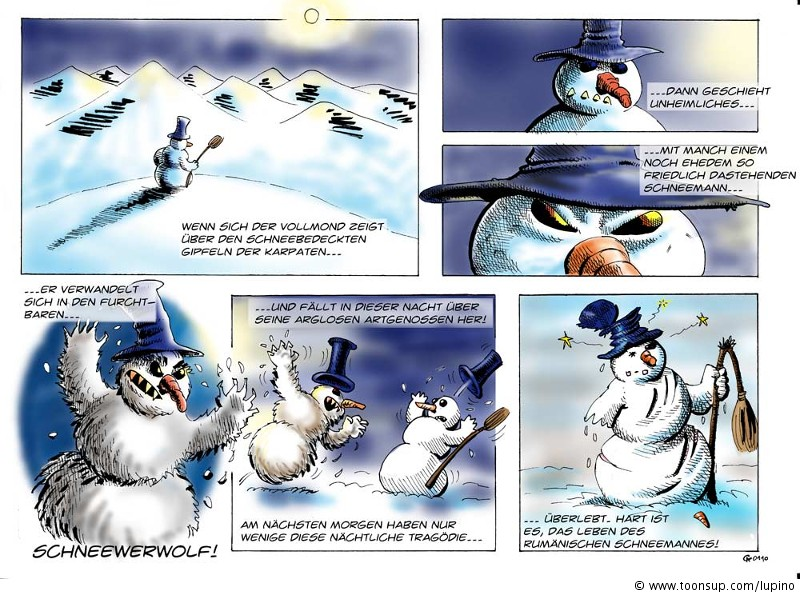 Comic: Schneehorror7 1