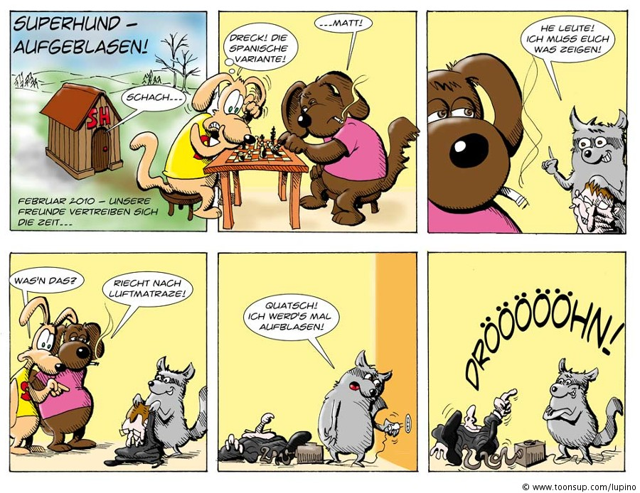 Comic: Superhund: Aufgeblasen! 1