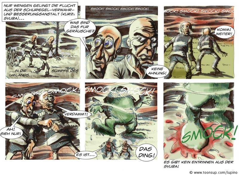 Comic: Flucht 1