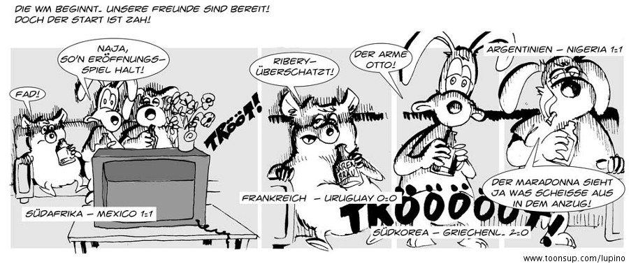 Comic: Superhund - WM-Fieber -weiter geht's! 1