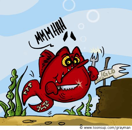 Cartoon: Fisch 1