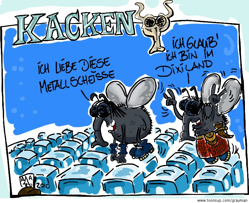 Cartoon: KACKEN 2010 1