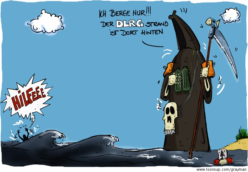 Cartoon: Ich berge nur!!! 1