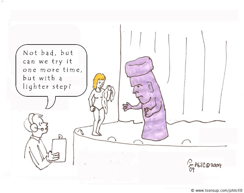 Cartoon: The Great White Way Beckons 1