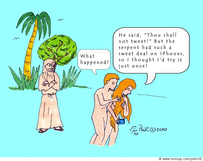 Cartoon: What Really Happened at the Garden of Eden 1