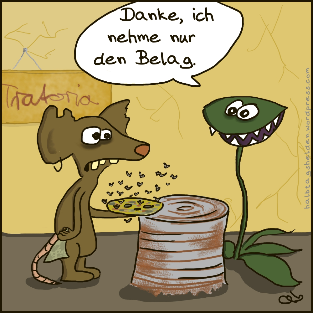 Cartoon: Gourmet 1