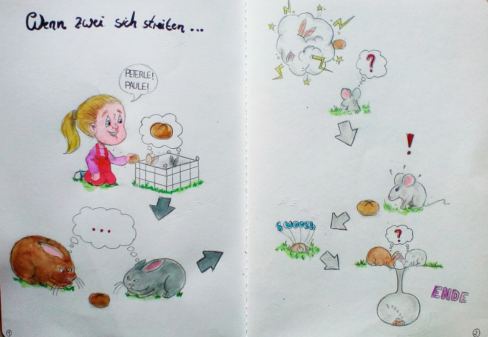 Comic: Wenn zwei sich streiten... 1