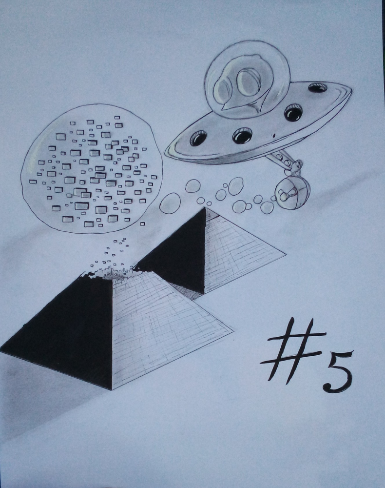 Illustration: Inktober Tag 5 und 7 1
