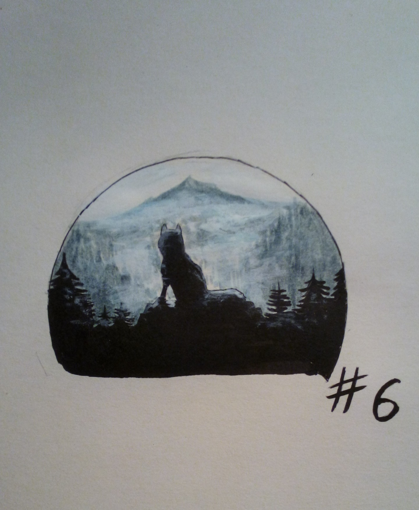 Illustration: Inktober Tag 6 und 8 1
