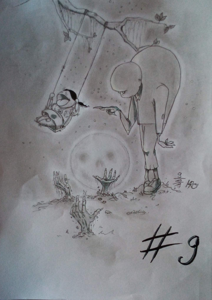 Illustration: Inktober Tag 9 1