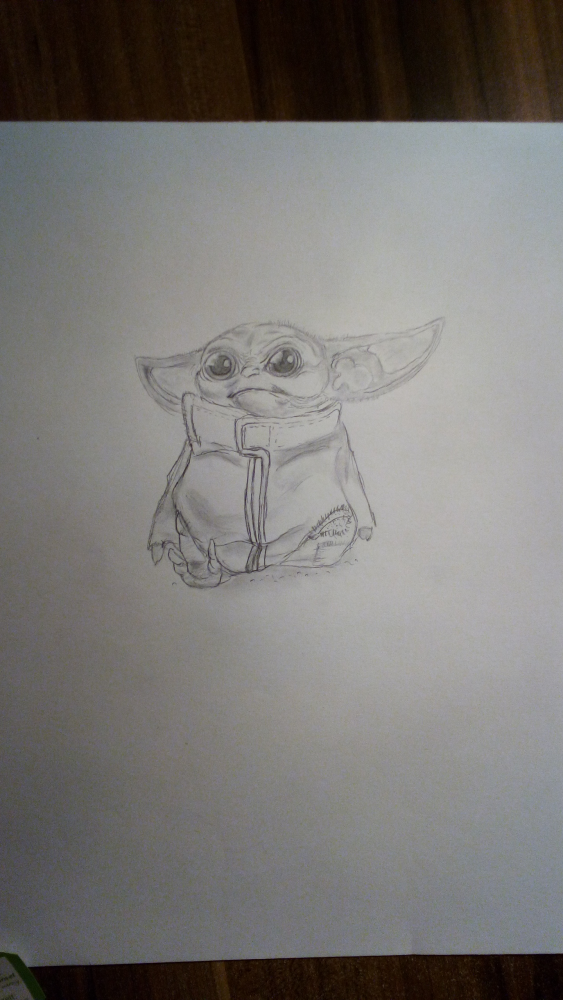 Illustration: Baby Yoda 1