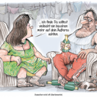 Herren in Jogginghosen