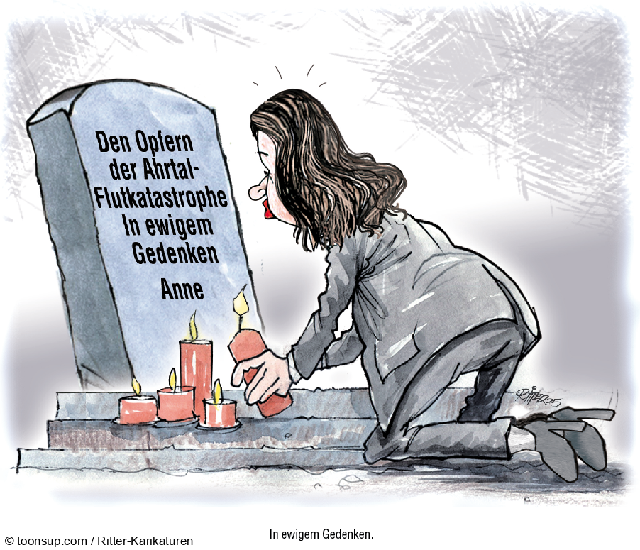 Caricature: Anne Spiegel 1