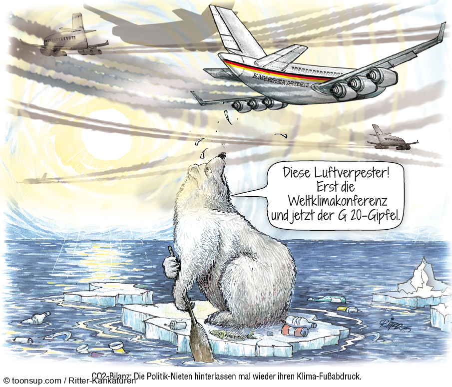 Caricature: Luftverpester 1