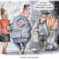 Phyrotechnik Straßenverkauf