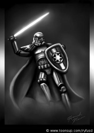 Illustration: Jedi Trooper 1