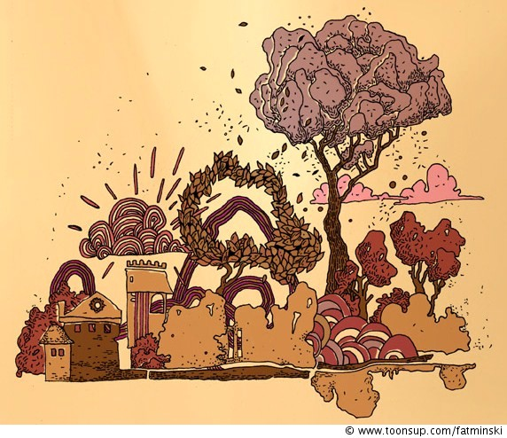 Illustration: Sonne-gang-unter 1