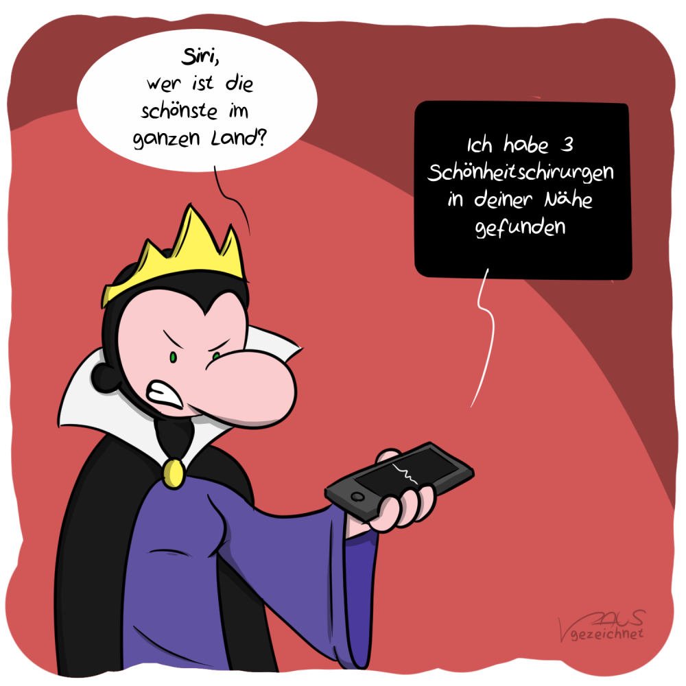 Cartoon: Siri, Siri 1