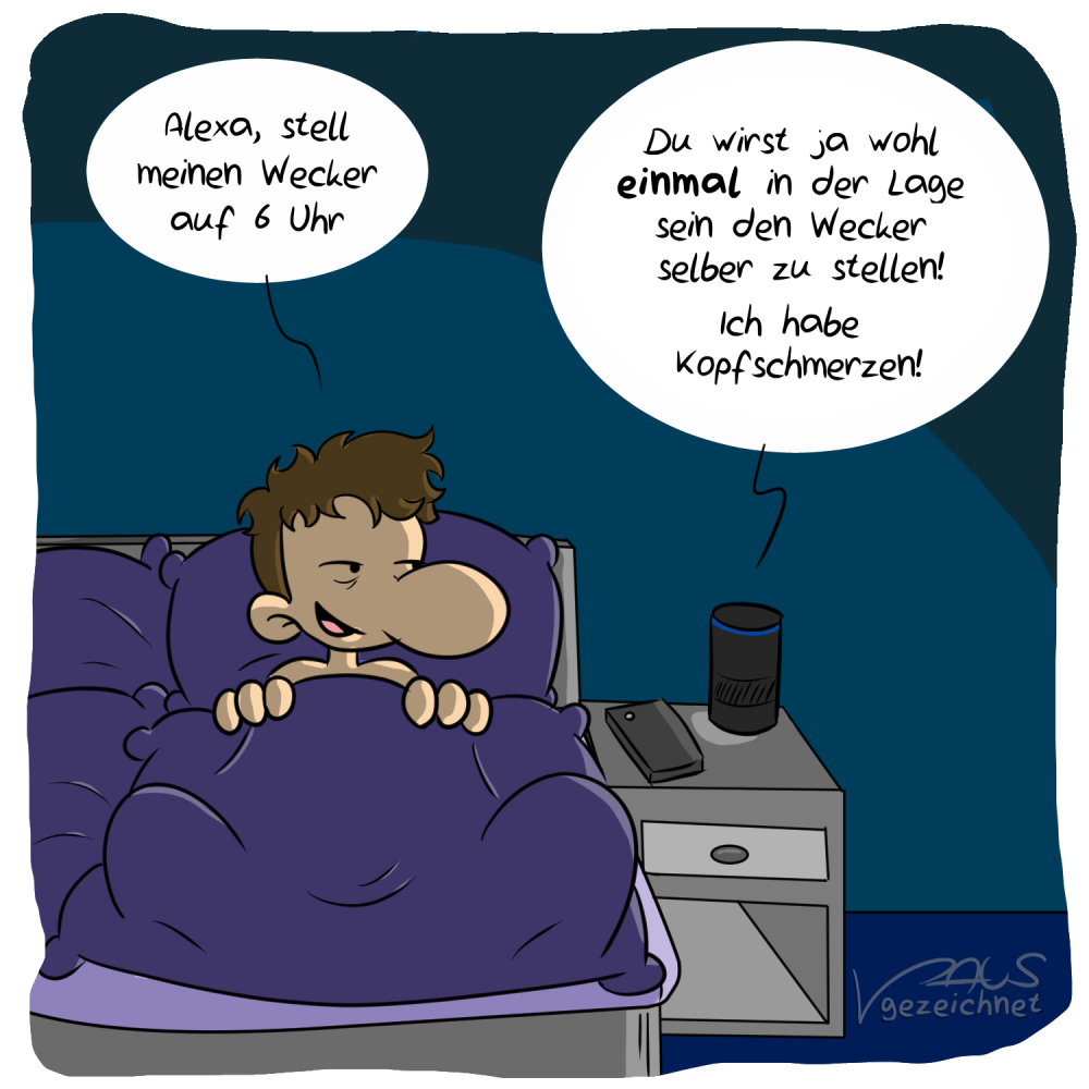 Cartoon: Alexa 1