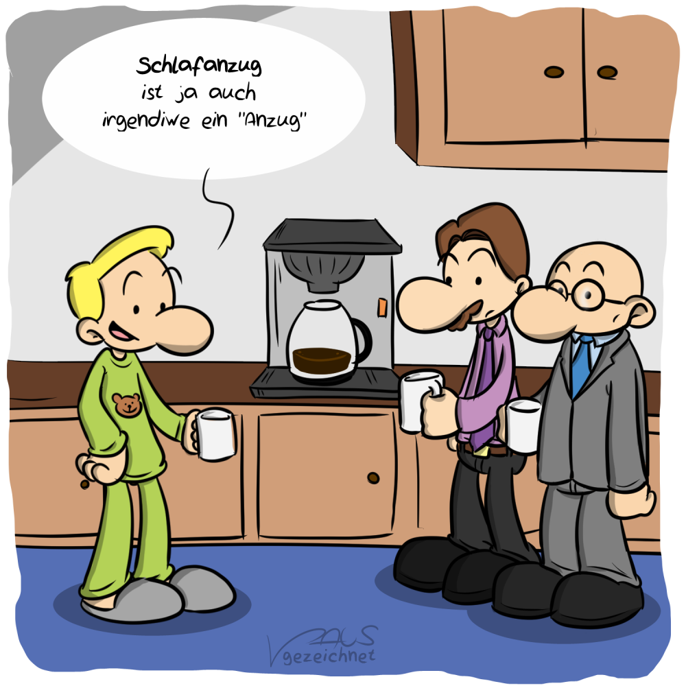 Cartoon: Casual Friday 1
