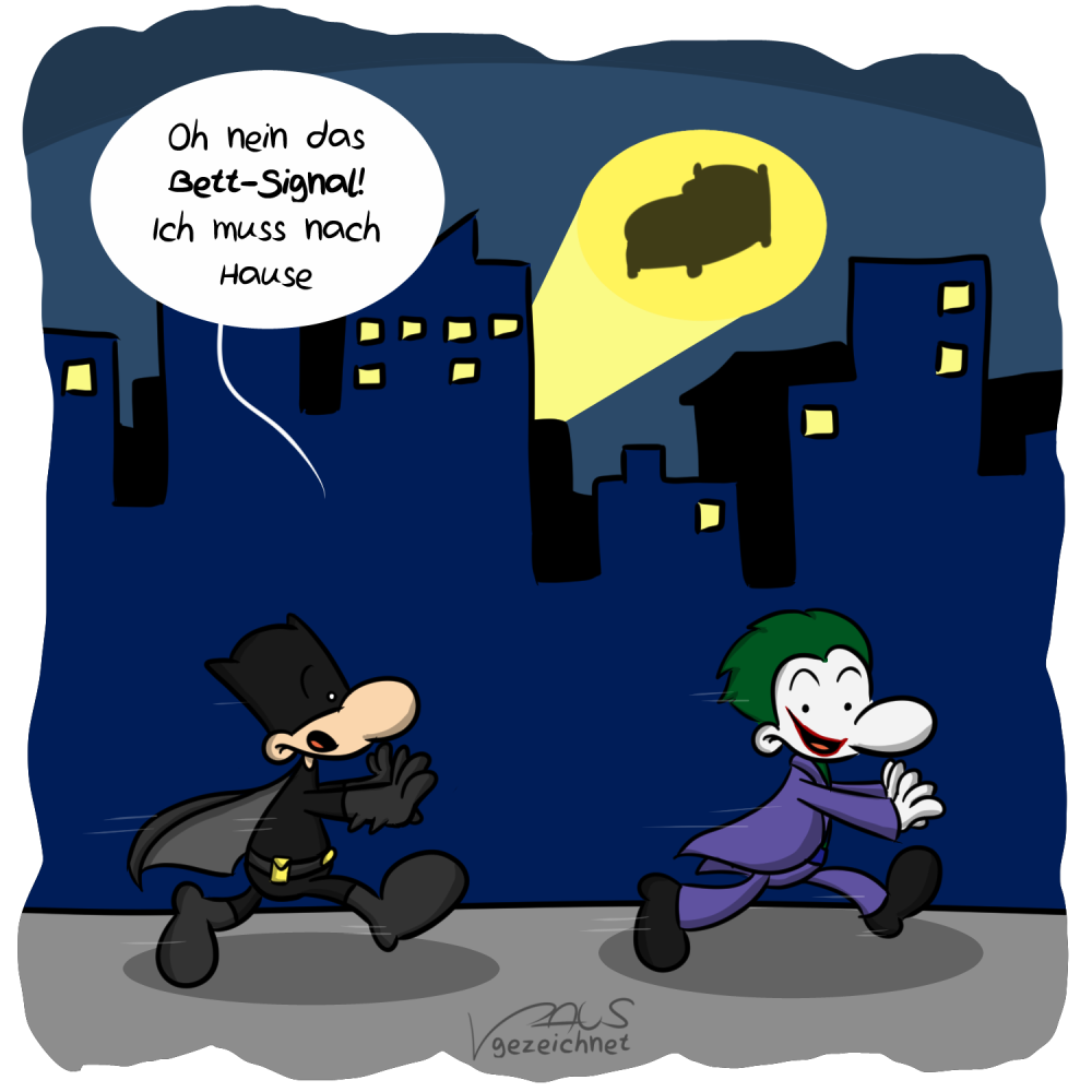Cartoon: Bett Signal 1