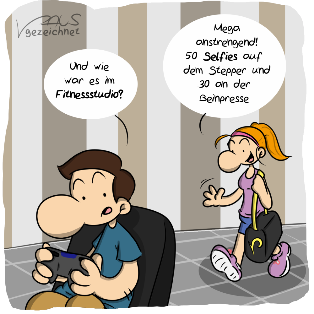 Cartoon: Fitness 1