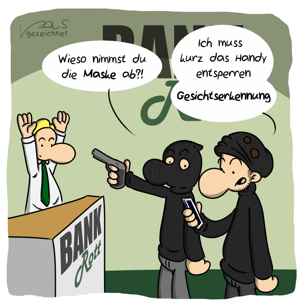 Cartoon: FaceID 1