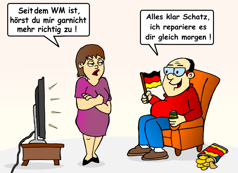 Cartoon: WM Ignoration 1