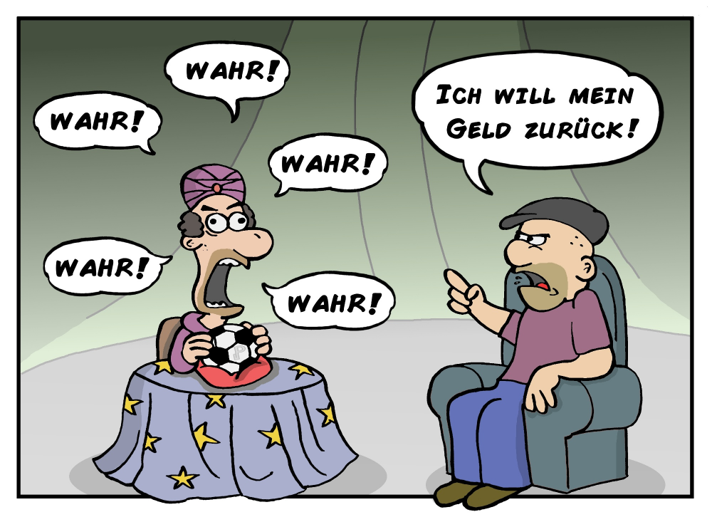 Cartoon: Wahr-Sager 1