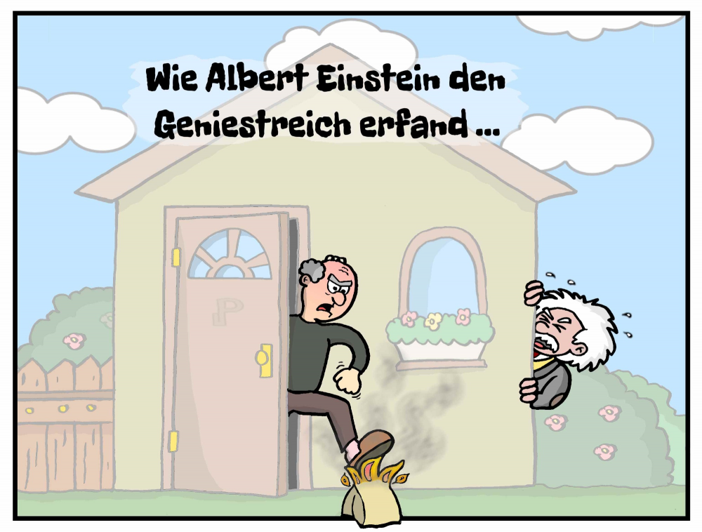Cartoon: Geniestreich 1