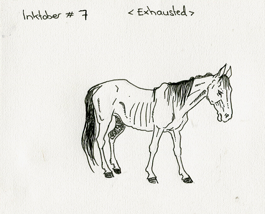 Illustration: Inktober #07 1