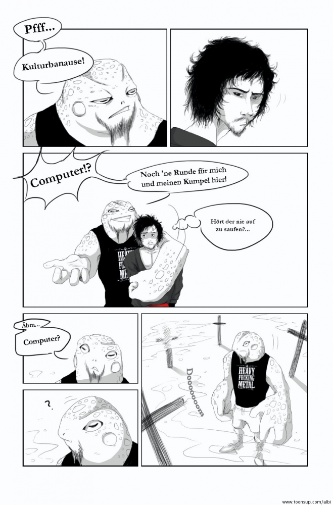 Comic: ART BATTLE | HALBFINALE |  BLACKWINGED_NEOTU VS. ALBI 2