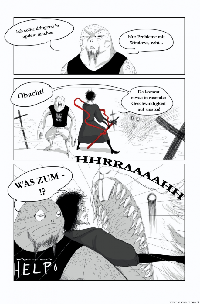 Comic: ART BATTLE | HALBFINALE |  BLACKWINGED_NEOTU VS. ALBI 3
