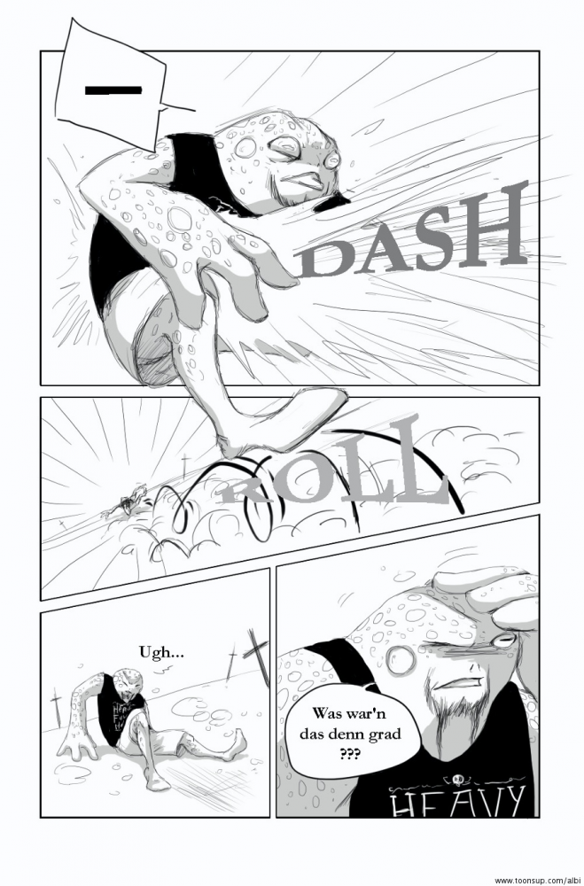 Comic: ART BATTLE | HALBFINALE |  BLACKWINGED_NEOTU VS. ALBI 5