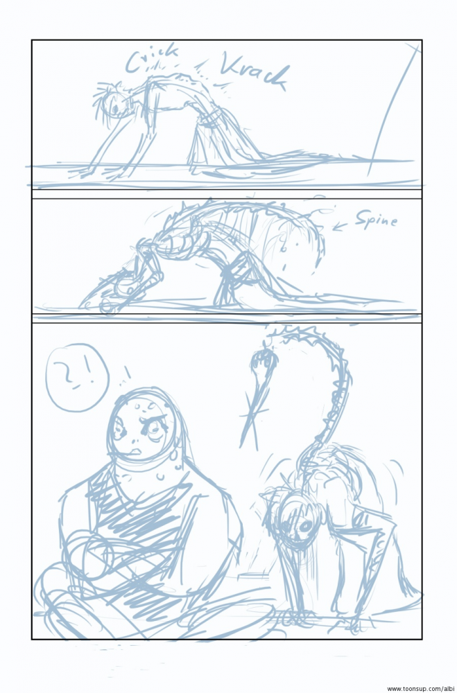 Comic: ART BATTLE | HALBFINALE |  BLACKWINGED_NEOTU VS. ALBI 10