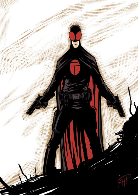 Illustration: Pulp Heroes - The Black Beetle 1
