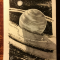 Inktober 2015, Tag 11 - The Silver Surfer