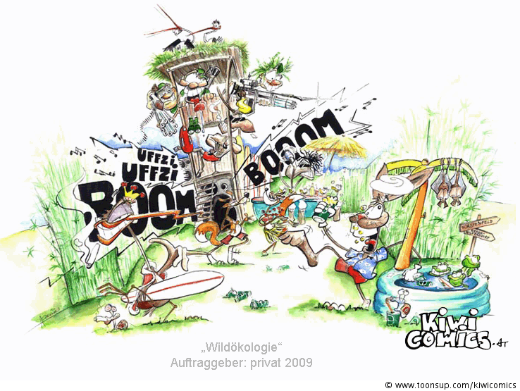 Cartoon: Wildökologie 1
