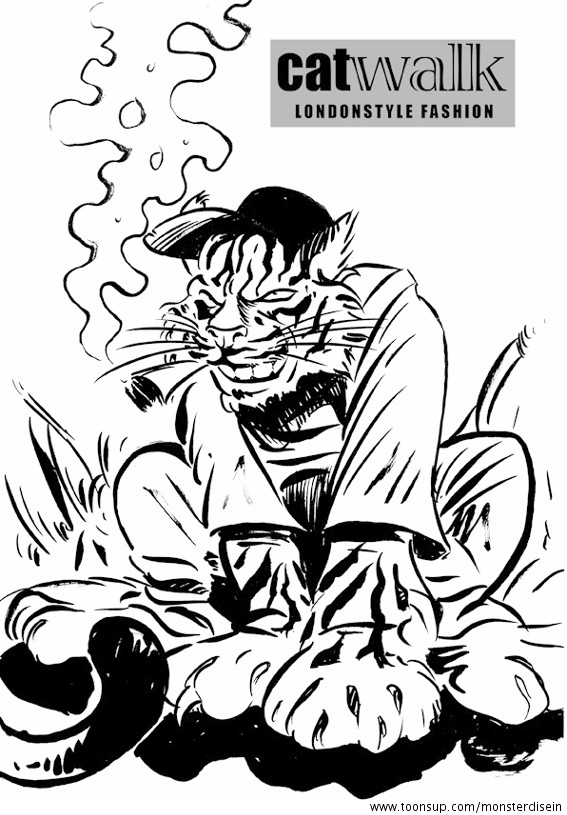 Concept Art / Character Design: Tiger von  CATwalk 1