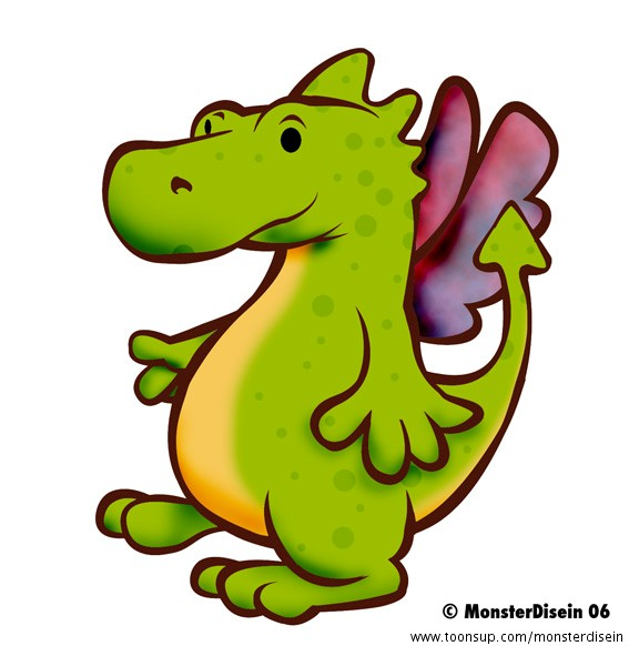Concept Art / Character Design: Drache für Kinderportal 1
