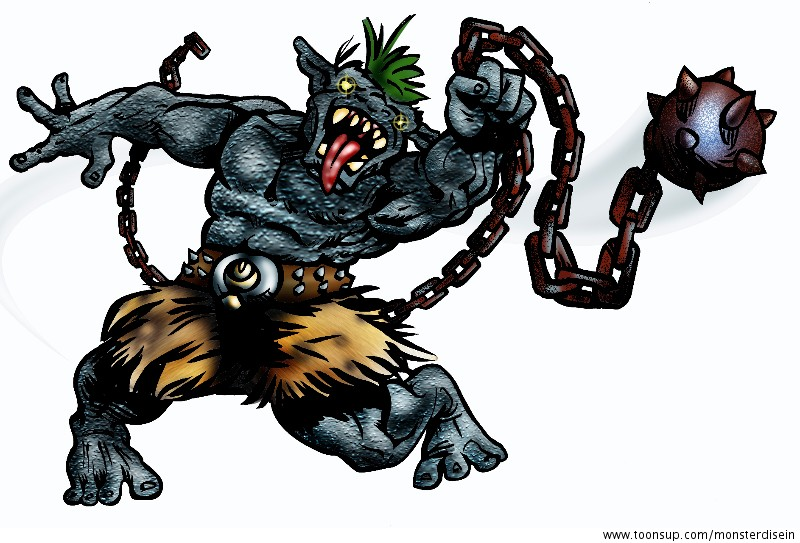 Concept Art / Character Design: Troll Warrior 1