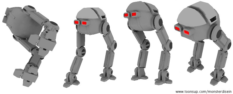 Concept Art / Character Design: Mecha 01 1