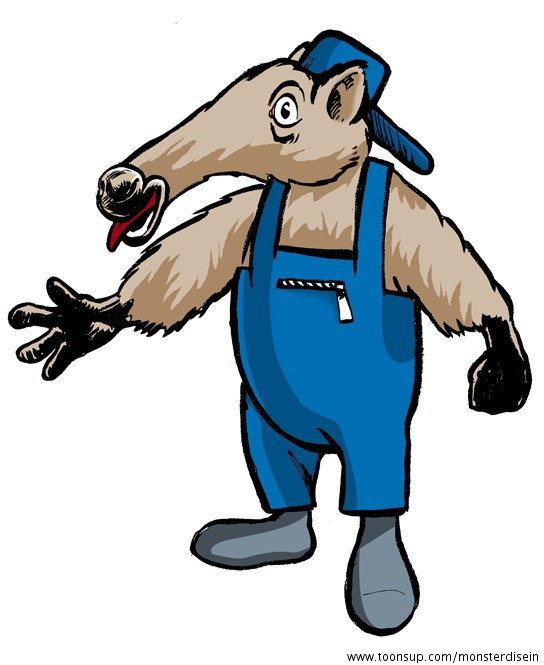Concept Art / Character Design: Ameisenbär 1