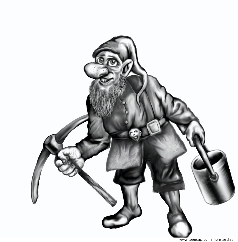 Illustration: mal ein Zwerg 1
