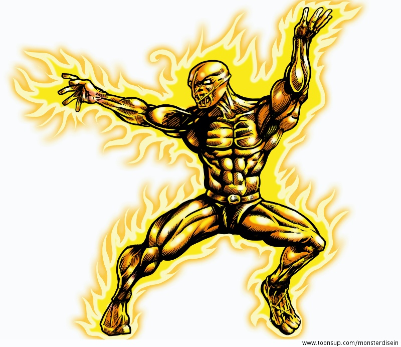 Concept Art / Character Design: Burning Undead 1